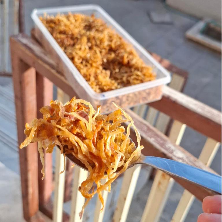 پیاز سرخ خلالی